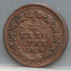 1/4 Kreuzer 1814 Nassau