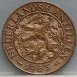 1 cent 1963 Nederlandse Antillen