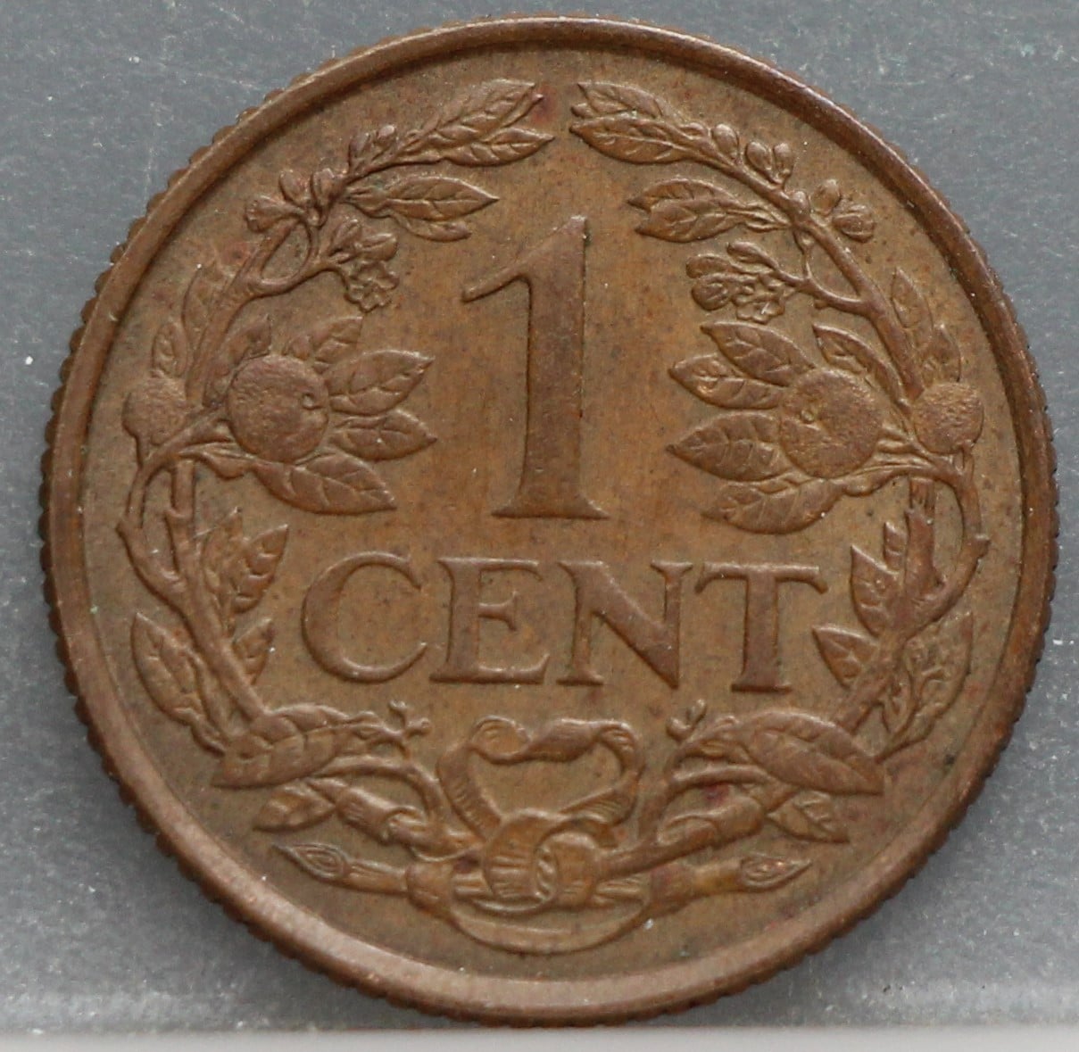 1 cent 1963 Nederlandse Antillen - Afbeelding 2