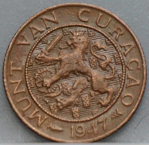 1 cent 1947 – Curacao