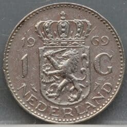 1 Gulden 1969 vis - Juliana
