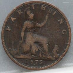 1 farthing 1875 Verenigd Koninkrijk