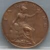 1 farthing 1909 Verenigd Koninkrijk