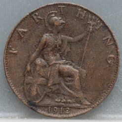 1 farthing 1912 Verenigd Koninkrijk