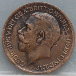 Alternative view of 1 farthing 1912 Verenigd Koninkrijk