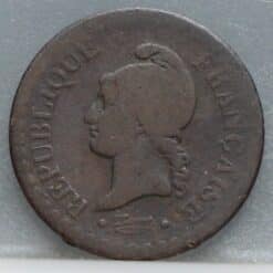 Alternative view of 1 Centime 1849 (A) Frankrijk