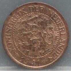 Halve stuiver 1941 - 2 1/2 cent 1941