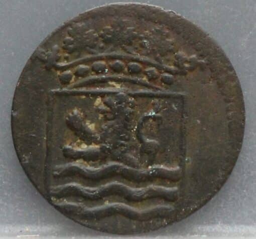 Duit Zeeland VOC 1765 - Afbeelding 2