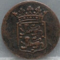 Duit West Friesland VOC 1765 - schaars!