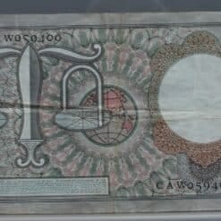 Alternative view of 10 Gulden 1953 Hugo de Groot – NVMH 48-1B