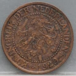 Halve stuiver 1929 - 2 1/2 cent 1929 Wilhelmina
