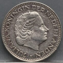 Alternative view of 1 Gulden 1969 haan - Juliana - netjes!