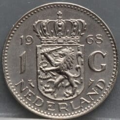 1 Gulden 1968 Juliana - netjes!