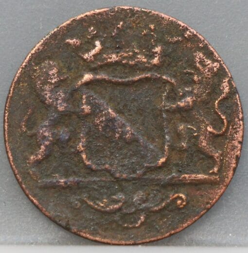 Duit Utrecht VOC 1790 – schild - Afbeelding 2