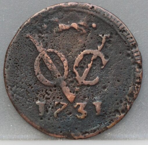 Duit Gelderland VOC 1731