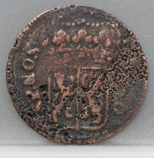 Duit Gelderland VOC 1731 - Afbeelding 2