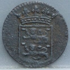 Alternative view of Duit West Friesland VOC 1748 - netjes!