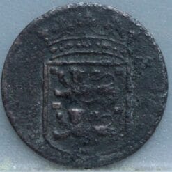 Alternative view of Duit West Friesland VOC 1748 - netjes!