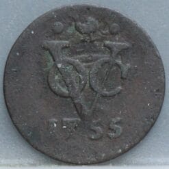 Duit West Friesland VOC 1755