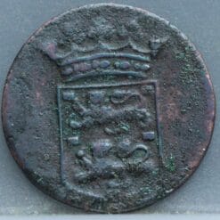 Alternative view of Duit West Friesland VOC 1737 - Zeldzaam (RR)