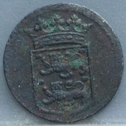 Alternative view of Duit West Friesland VOC 1745  - netjes en schaars (R)!