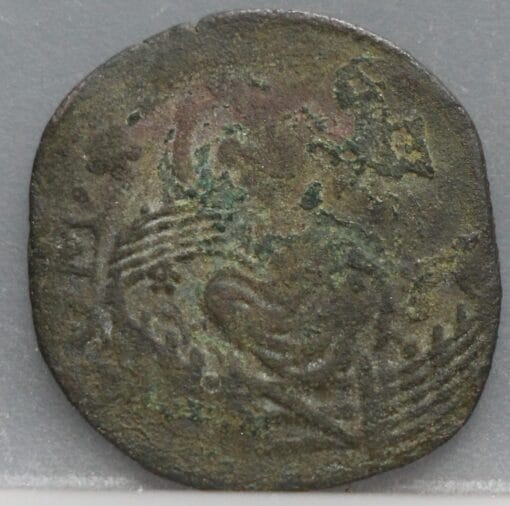 Duit Holland (1593-1598) z.j. - schaars! - Afbeelding 2
