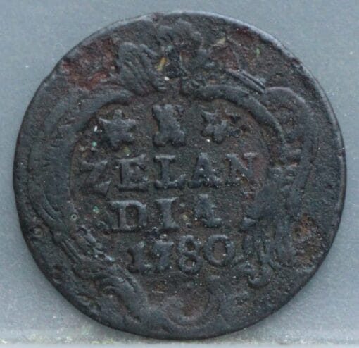 Duit Zeeland 1780
