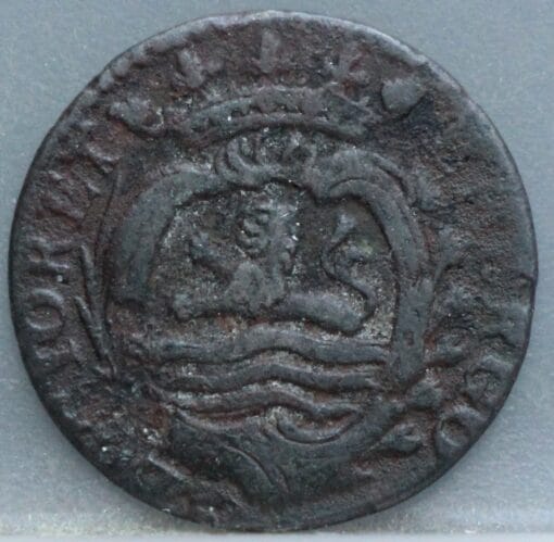 Duit Zeeland 1780 - Afbeelding 2