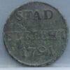 Duit Stad Utrecht 1791