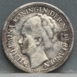 Alternative view of 1/10 gulden 1947 Curacao