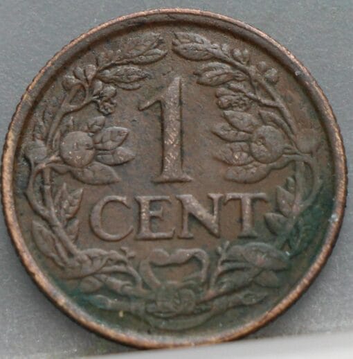 1 Cent 1940 Wilhelmina - Afbeelding 2