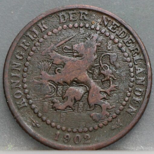 1 Cent 1902 Wilhelmina