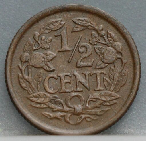 Halve cent 1936 – 1/2 cent 1936 - mooi! - Afbeelding 2