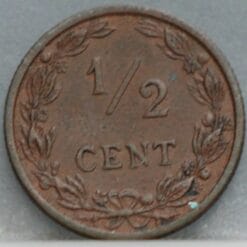 Alternative view of Halve cent 1906 - 1/2 cent 1906 - netjes!