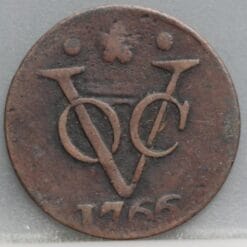 Duit Holland VOC 1766
