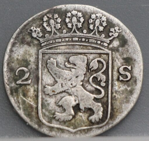 2 stuiver 1787 - dubbele wapenstuiver 1787 Holland - Afbeelding 2