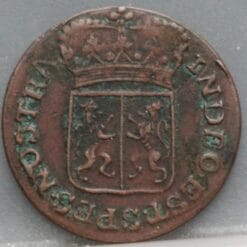 Alternative view of Duit Gelderland VOC 1791 - schaars en netjes!