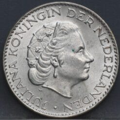 Alternative view of 1 Gulden 1955 Juliana