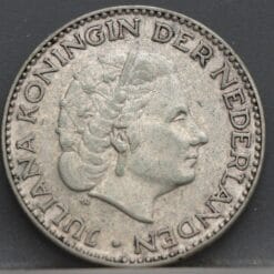 Alternative view of 1 Gulden 1954 Juliana