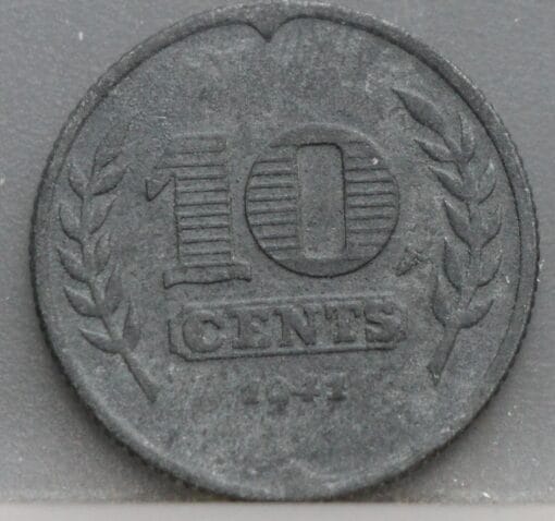 10 Cent 1941 - dubbeltje 1941 ZINK