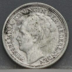 10 Cent 1938 – dubbeltje 1938 Wilhelmina