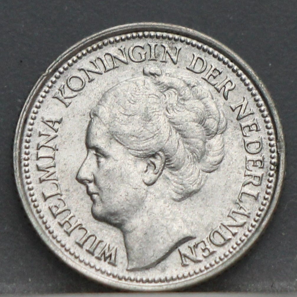 10 Cent 1935 – dubbeltje 1935 Wilhelmina
