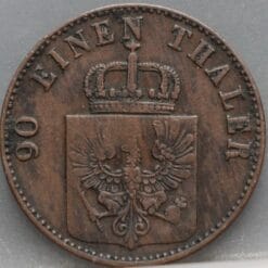 Alternative view of 4 Pfenninge 1855 (A) Pruisen - mooi!