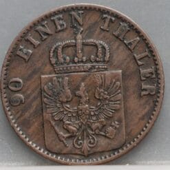 Alternative view of 4 Pfenninge 1868 (A) Pruisen - mooi!