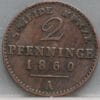 2 Pfenninge 1860 (A) Pruisen