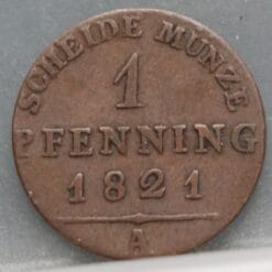 1 Pfenning 1821 (A) Pruisen