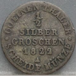 1/2 Silbergroschen 1822 (A) Pruisen