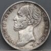 1 gulden 1849 Willem 2 - schaars en netjes!