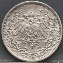1/2 Mark 1907 (A) Duitse Rijk