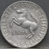 1 Mark 1921 "Freiherr vom Stein" Westfalen - noodgeld